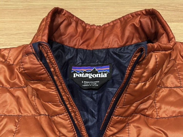 Burnt orange second hand Patagonia jacket