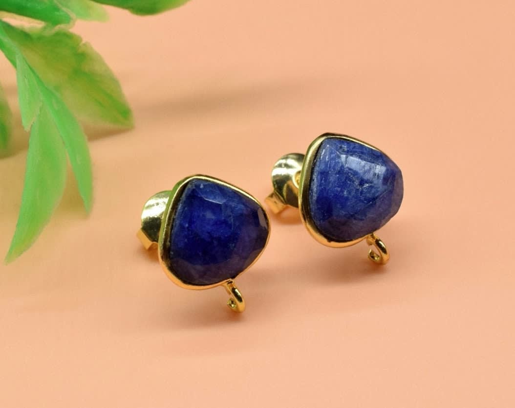 Vintage sapphire studs