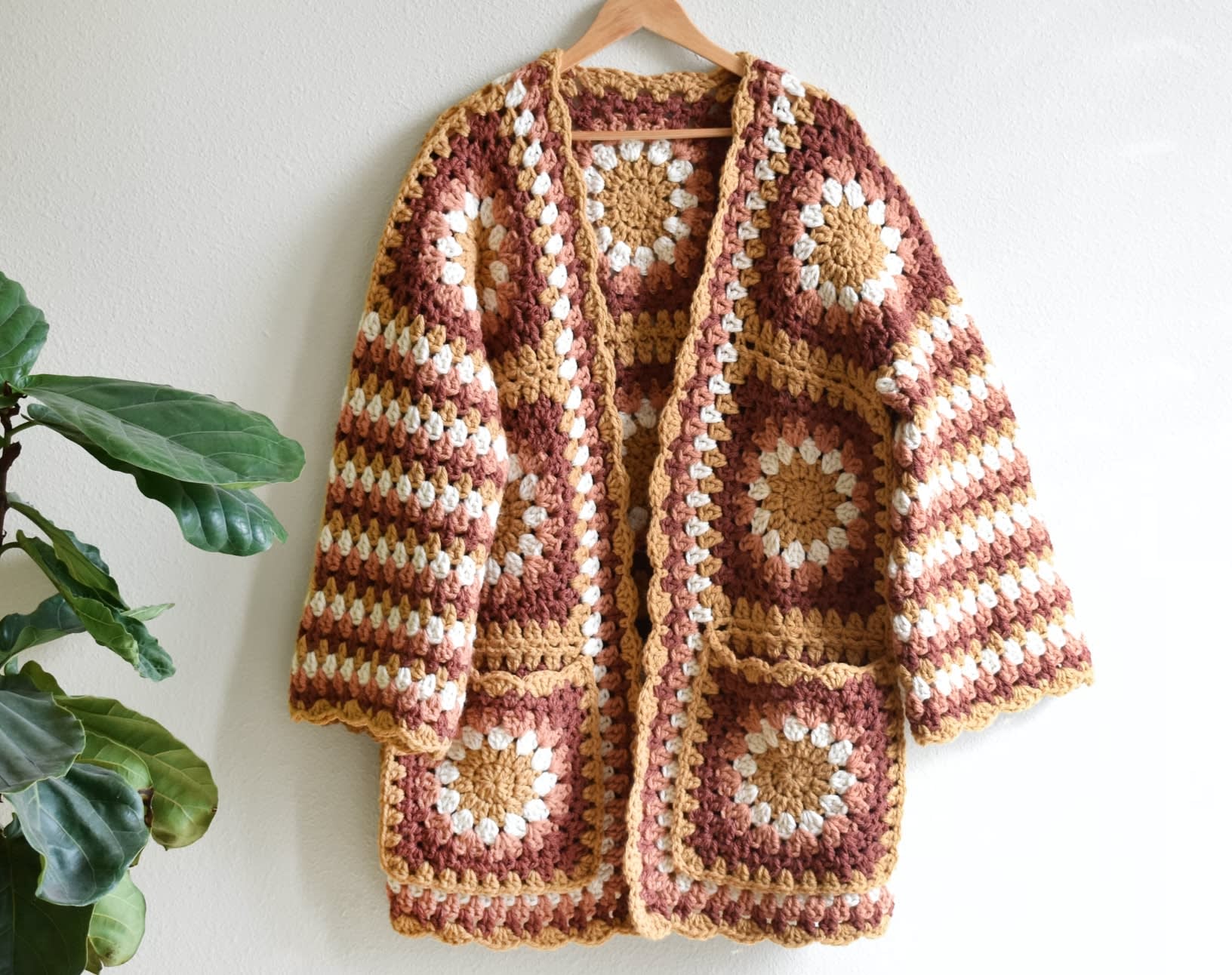 Handmade crochet cardigan