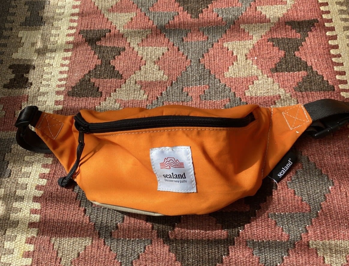 Pre-loved orange bum bag