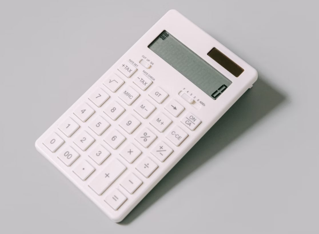 Second hand calculator