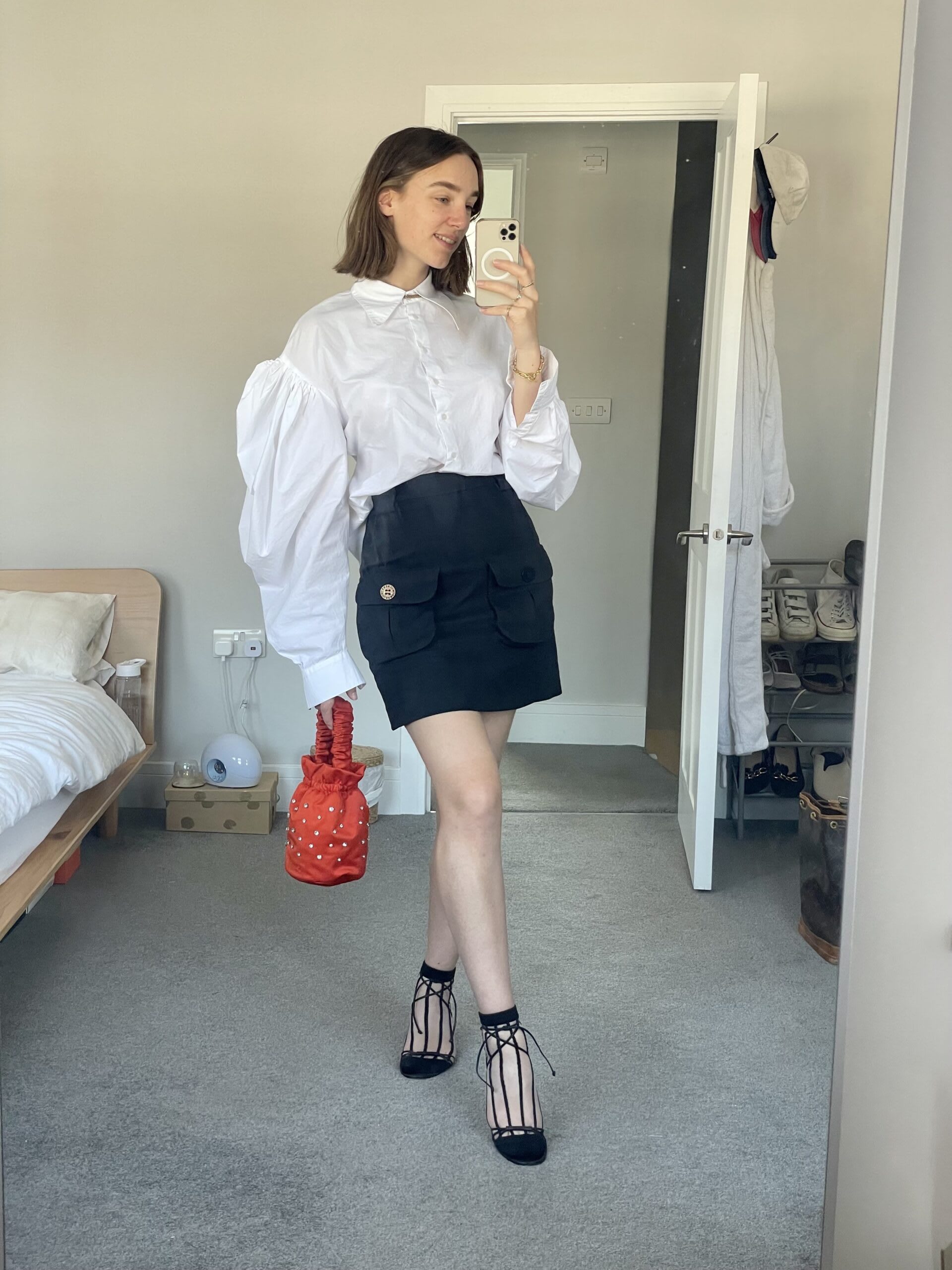 Iso Neville wearing London Fashion Week #1