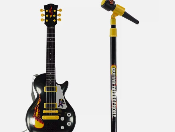 Second-hand kids guitar toy