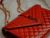 Loading placeholder for Vintage red quilted YSL handbag with gold chain strap