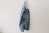 Loading placeholder for Second-hand borg-lined denim jacket hanging up on a peg