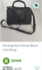 Loading placeholder for Michael Kors second-hand handbag from Oxfam