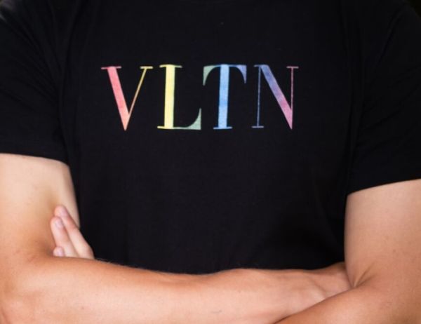 VLTN print Valentino T-shirt