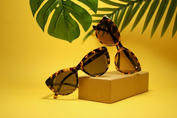 Brown vintage tortoiseshell sunglasses