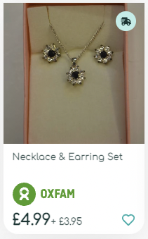 Necklace and earring set - Oxfam