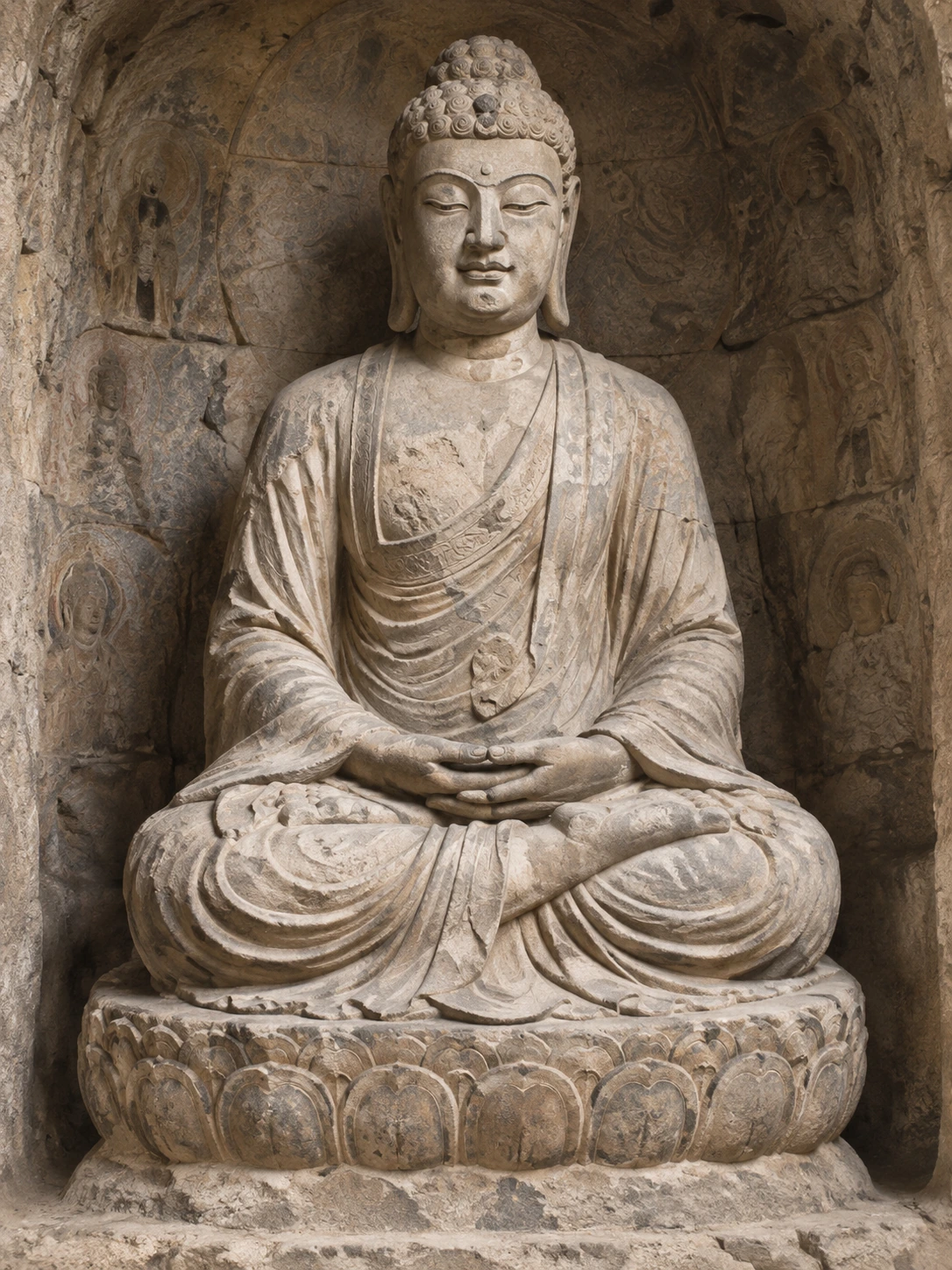 works · Seated Buddha