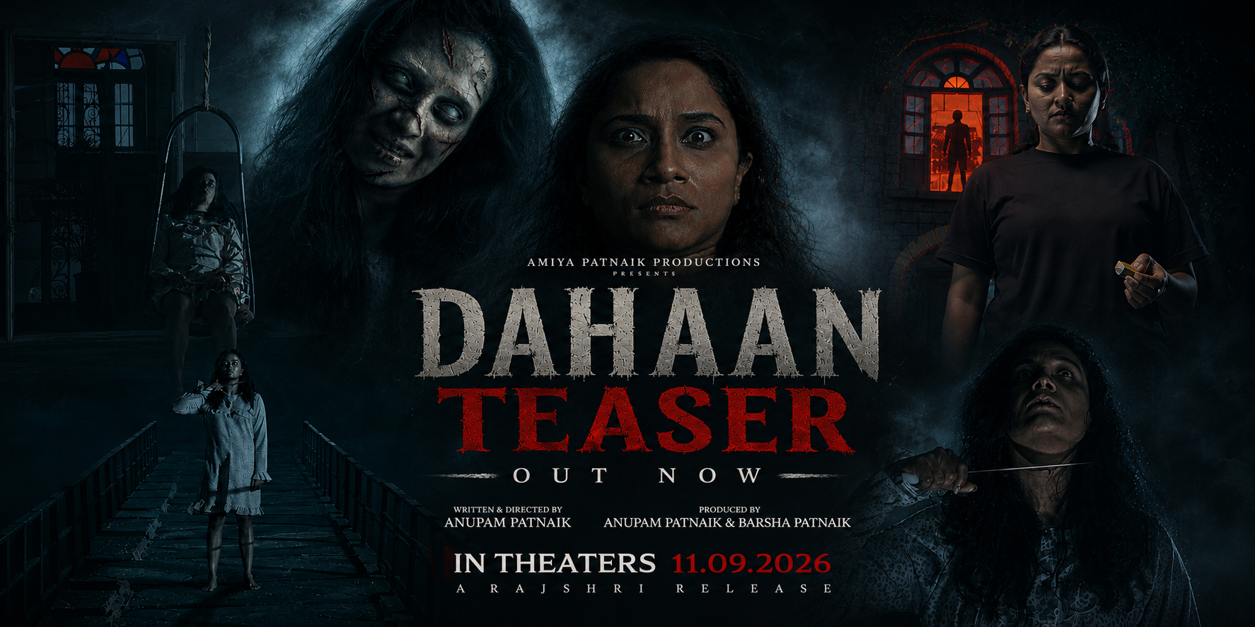 Dahaan Teaser Out Now: Anupam Patnaik & Barsha Patnaik Bring Pure Horror to Ollywood