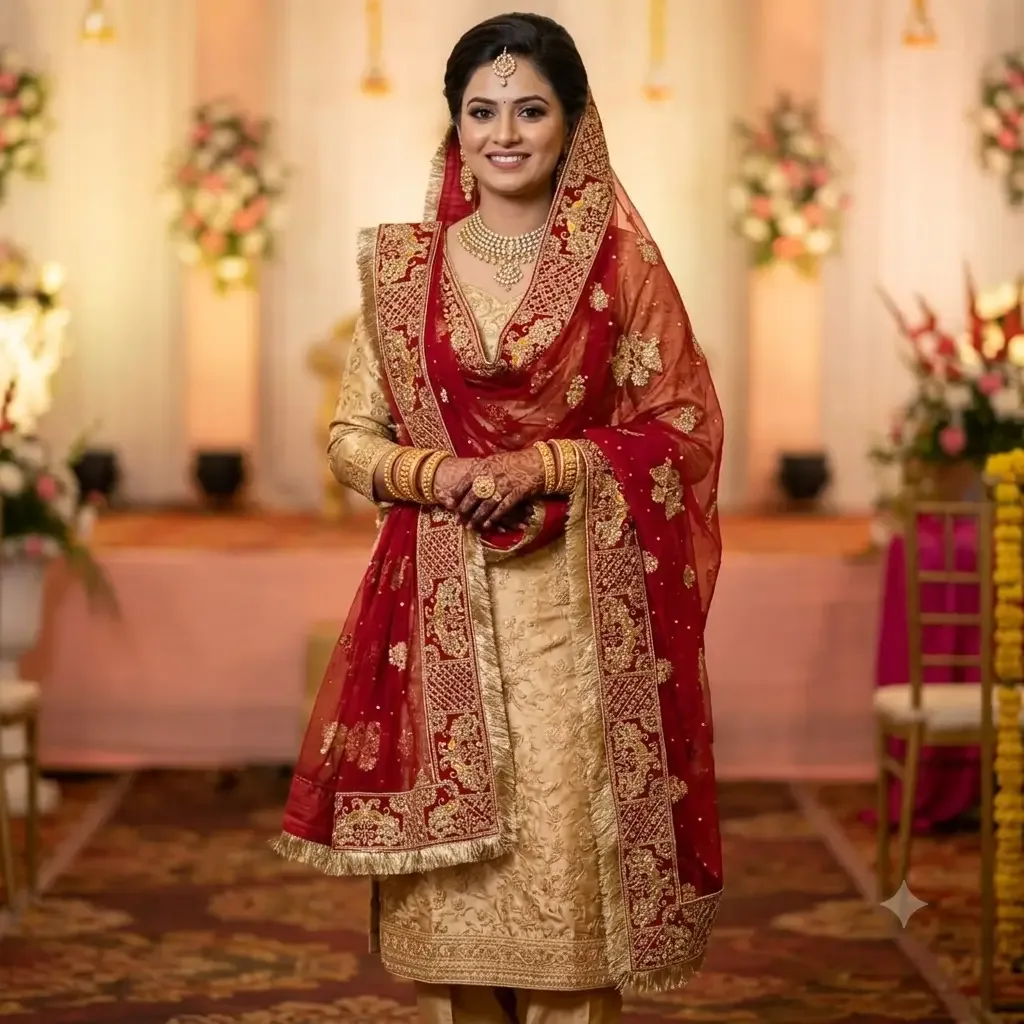 BRIDAL WEDDING DUPATTA