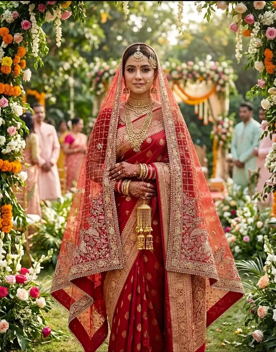 CORNER BOOTA GHATCHOLA DUPATTA