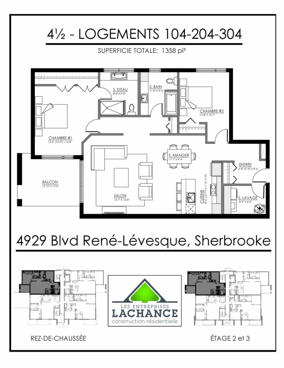Photo 2 — 304-4929 Boul René-Lévesque, 304, Sherbrooke, J1R 0X1, Sherbrooke