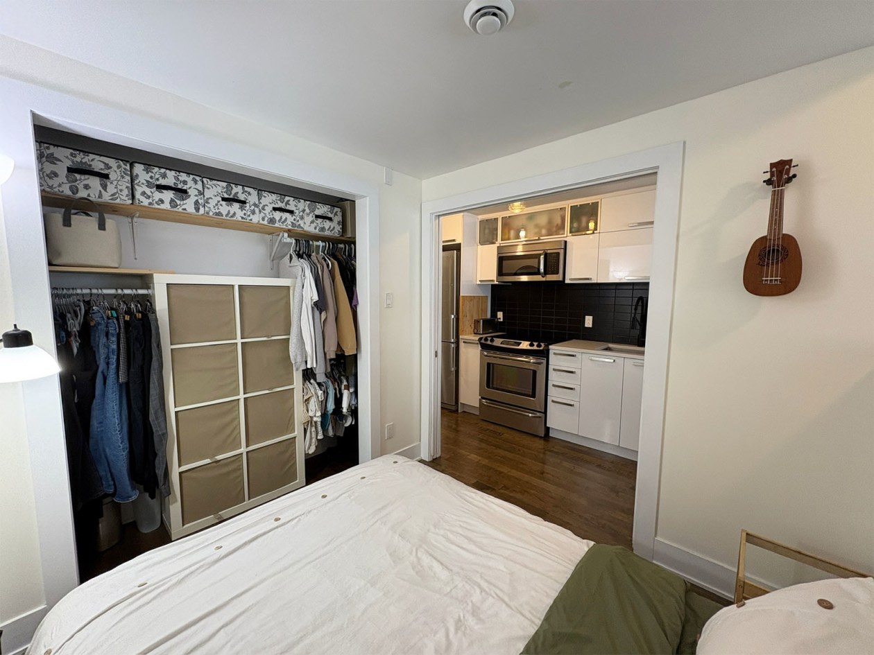 Chambre à coucher — 225 Rue De La Montagne, 715, Montréal, H3C 2A6, Montréal