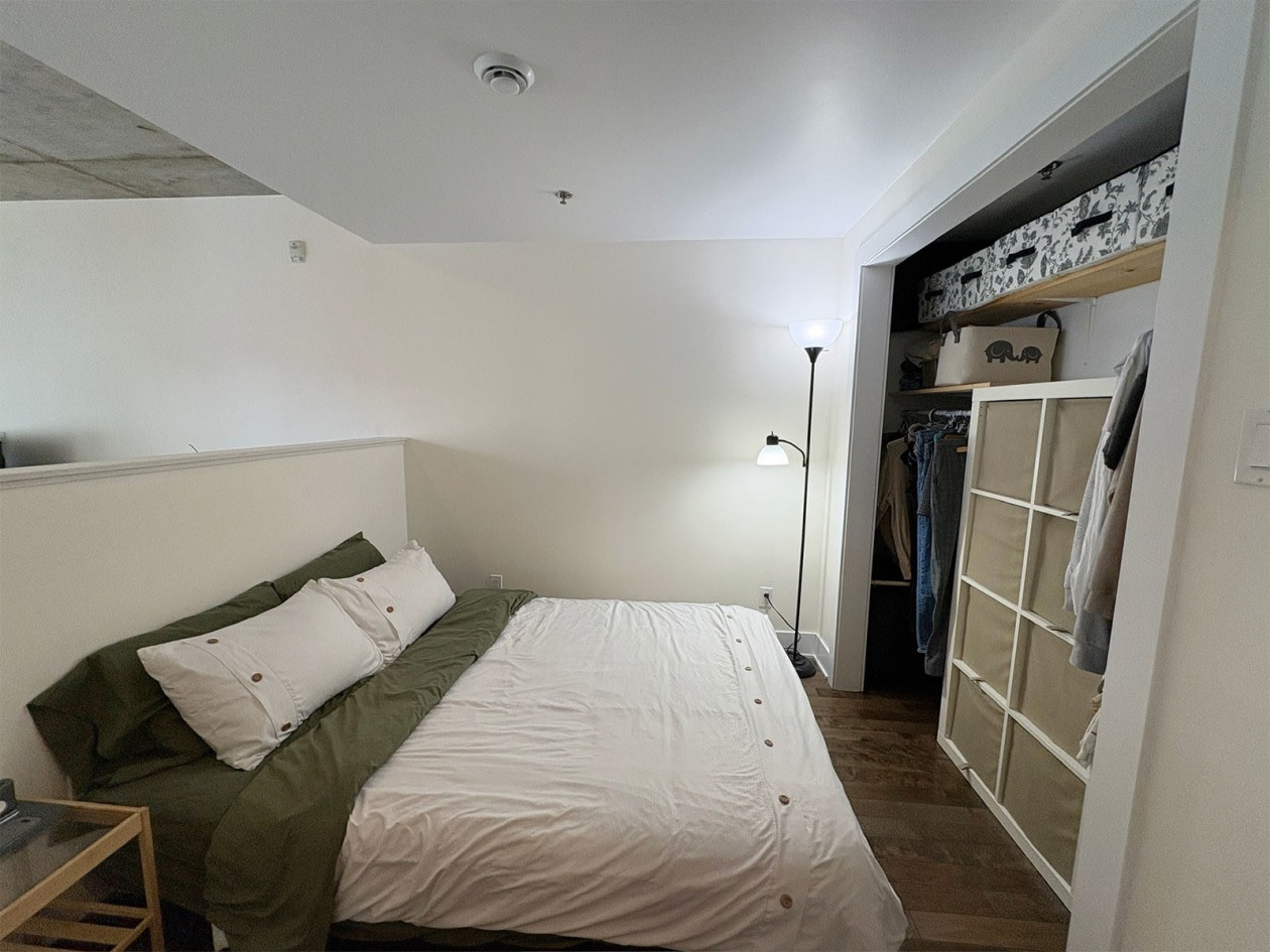 Chambre à coucher — 225 Rue De La Montagne, 715, Montréal, H3C 2A6, Montréal