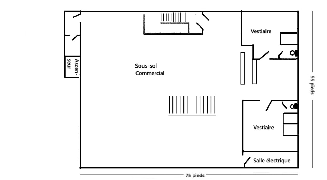 Sous-sol — 1611-1623 Boul. Benoit-Gaboury, Mont-Joli, G5H 3H9, Mont-Joli