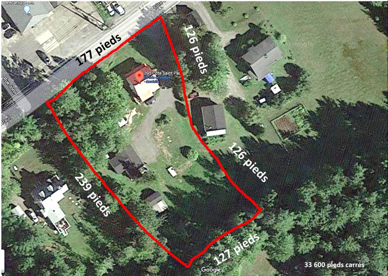 Terrain — 295 Côte Saint-Paul, Saint-Colomban, J5K 1Z6, Saint-Colomban