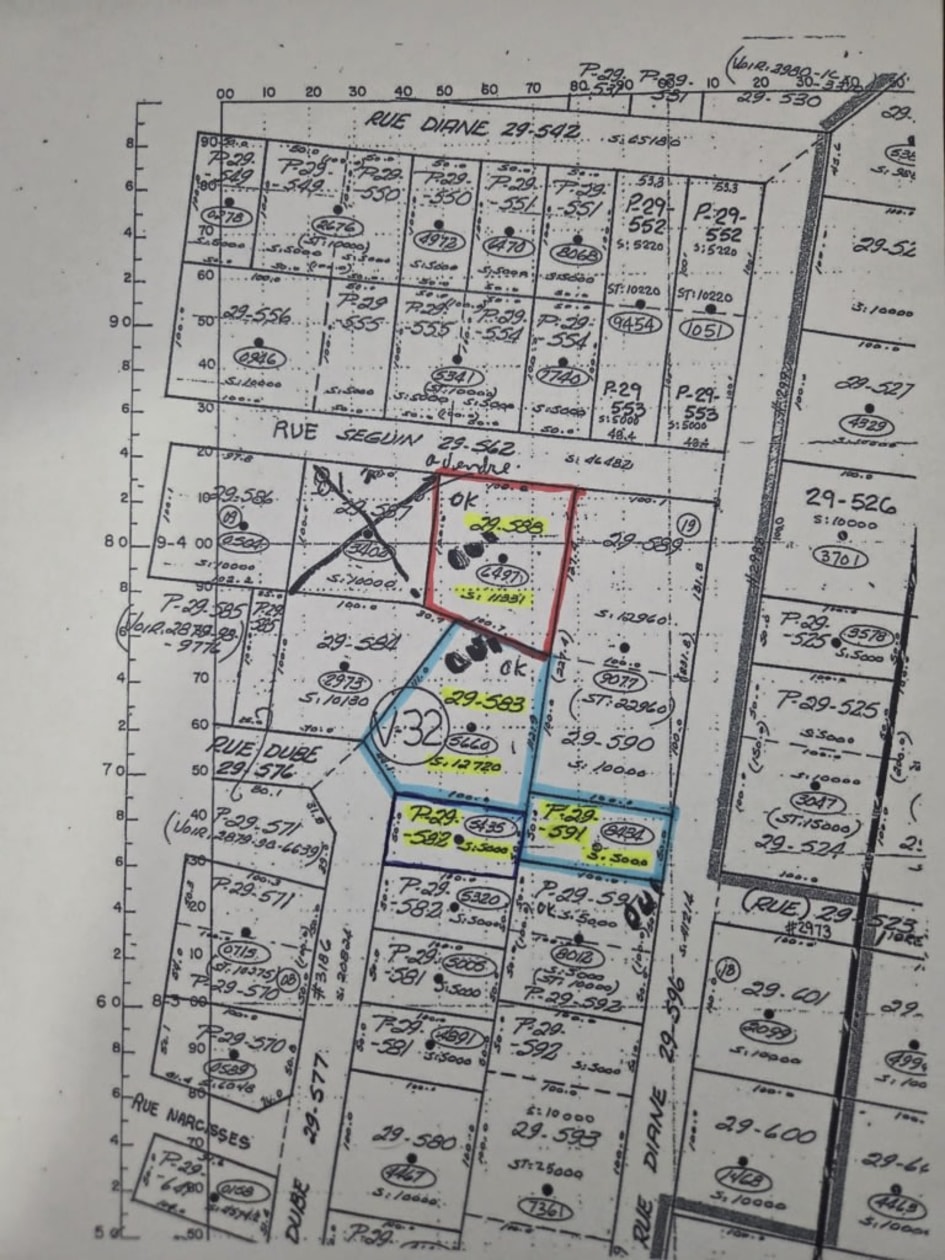 Plan — Rue Séguin, Wentworth-Nord, J0T 1Y0, Wentworth-Nord