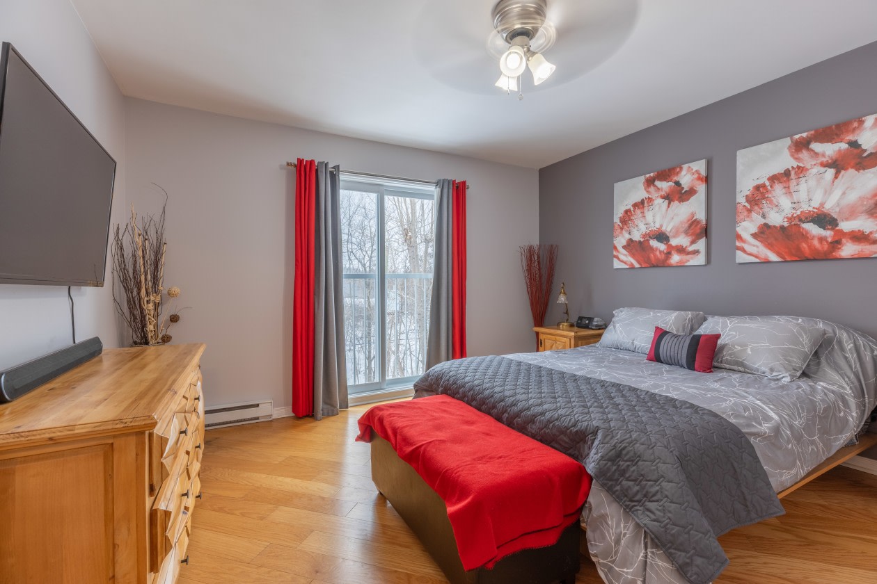 Chambre à coucher principale — 924 Rue de la Vallée, 7, Pincourt, J7W 0H7, Pincourt