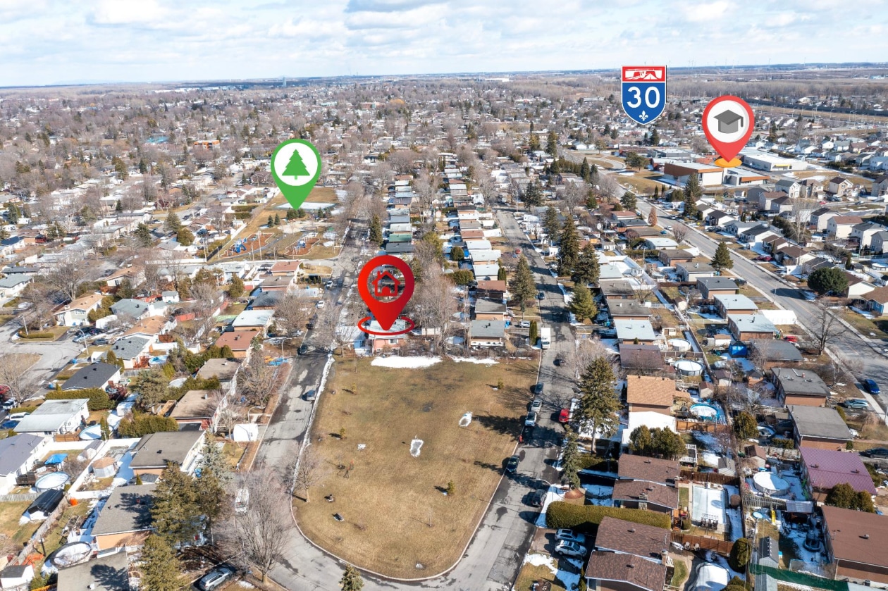 Photo aérienne — 261, Rue Albert, Châteauguay, J6K2K5, Châteauguay