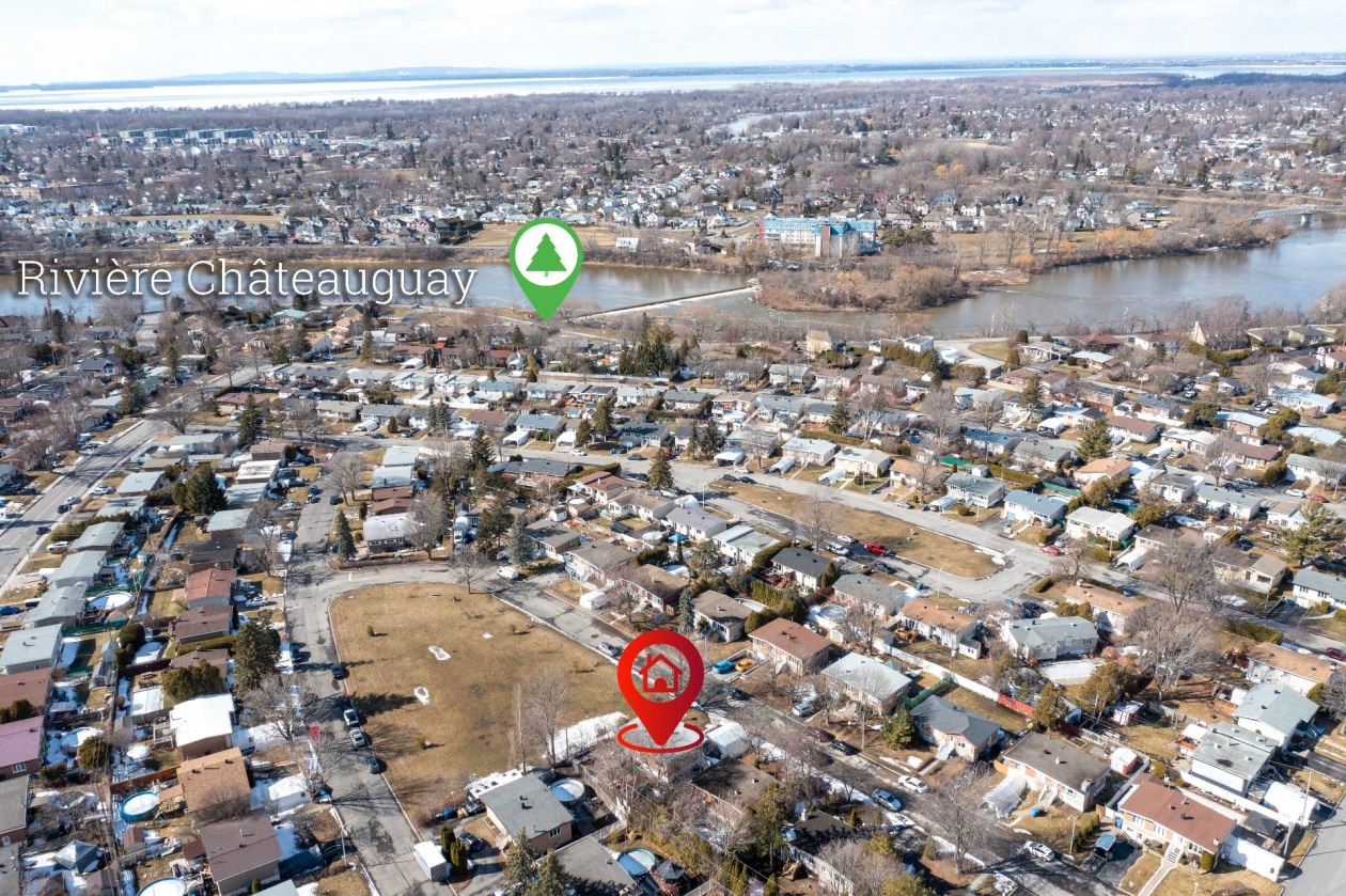 Photo aérienne — 261, Rue Albert, Châteauguay, J6K2K5, Châteauguay