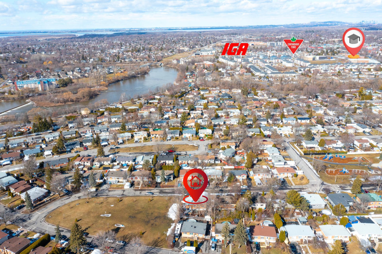 Photo aérienne — 261, Rue Albert, Châteauguay, J6K2K5, Châteauguay