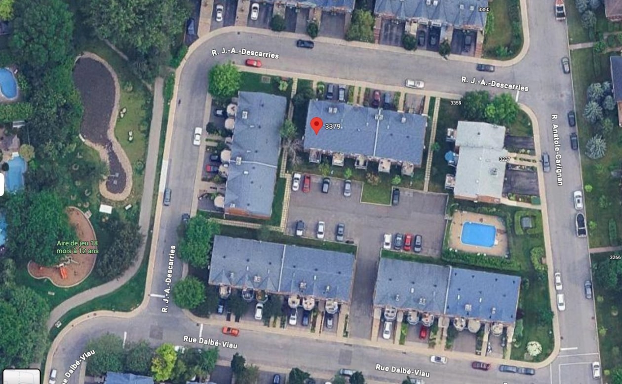 Photo aérienne — 3379, Rue J.-A.-Descarries, Montréal (Lachine), H8T3N1, Montréal (Lachine)