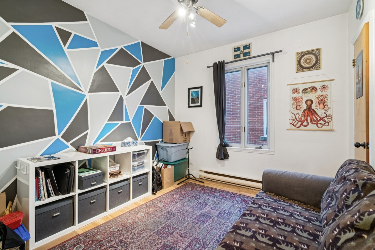 Chambre à coucher — 1570 - 1572, Rue De Sève, Montréal (Le Sud-Ouest), H4E2A7, Montréal (Le Sud-Ouest)