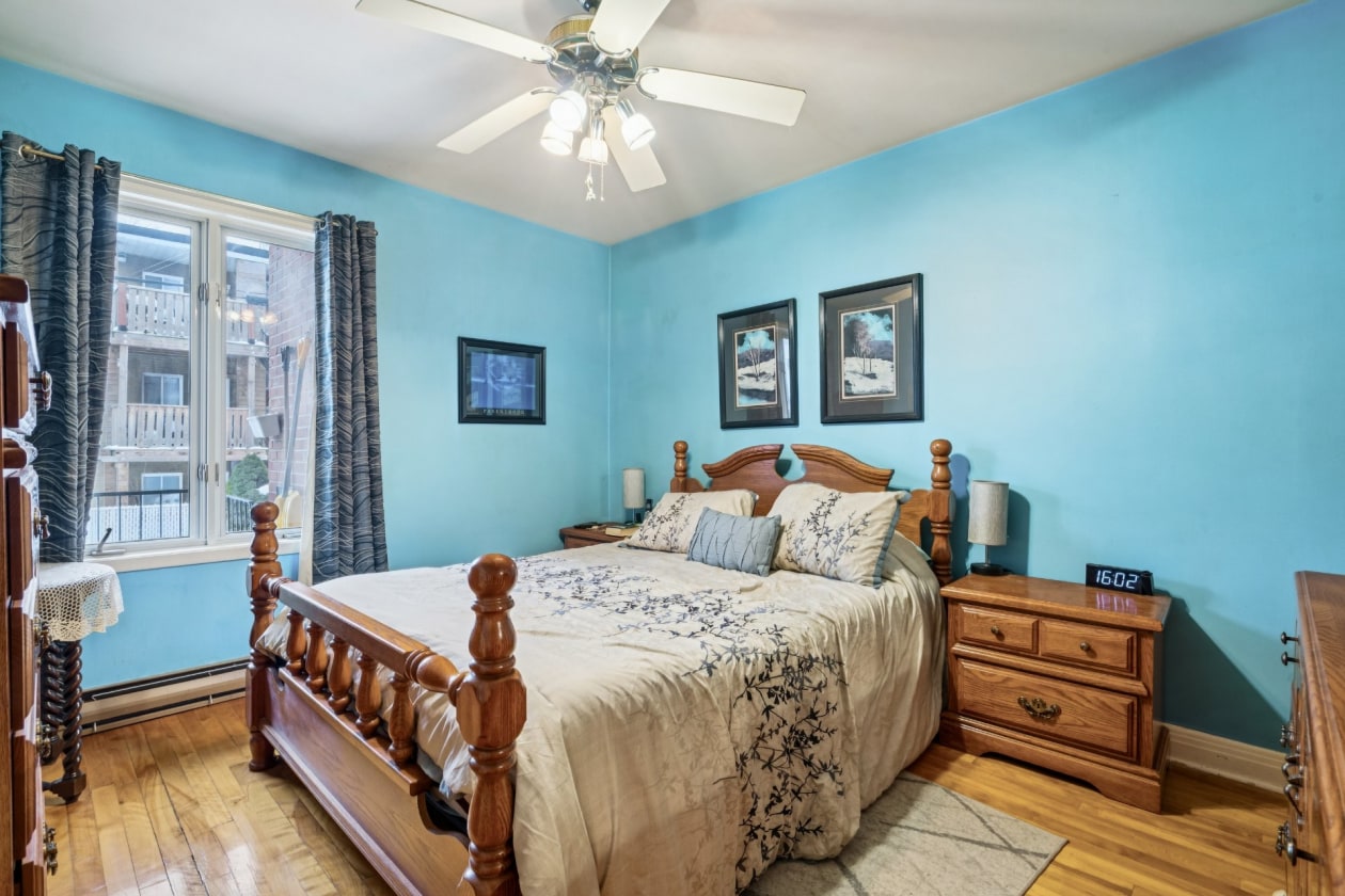 Chambre à coucher principale — 1570 - 1572, Rue De Sève, Montréal (Le Sud-Ouest), H4E2A7, Montréal (Le Sud-Ouest)