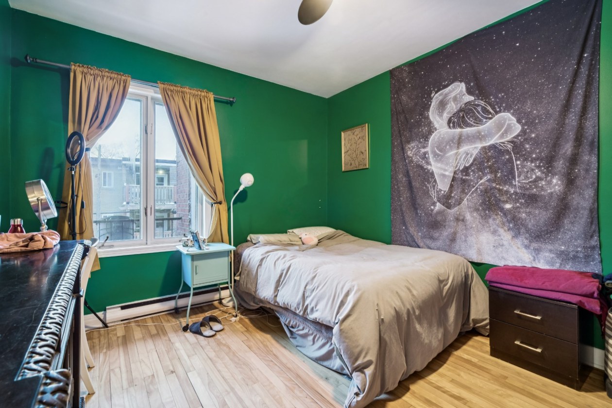 Chambre à coucher — 1570 - 1572, Rue De Sève, Montréal (Le Sud-Ouest), H4E2A7, Montréal (Le Sud-Ouest)