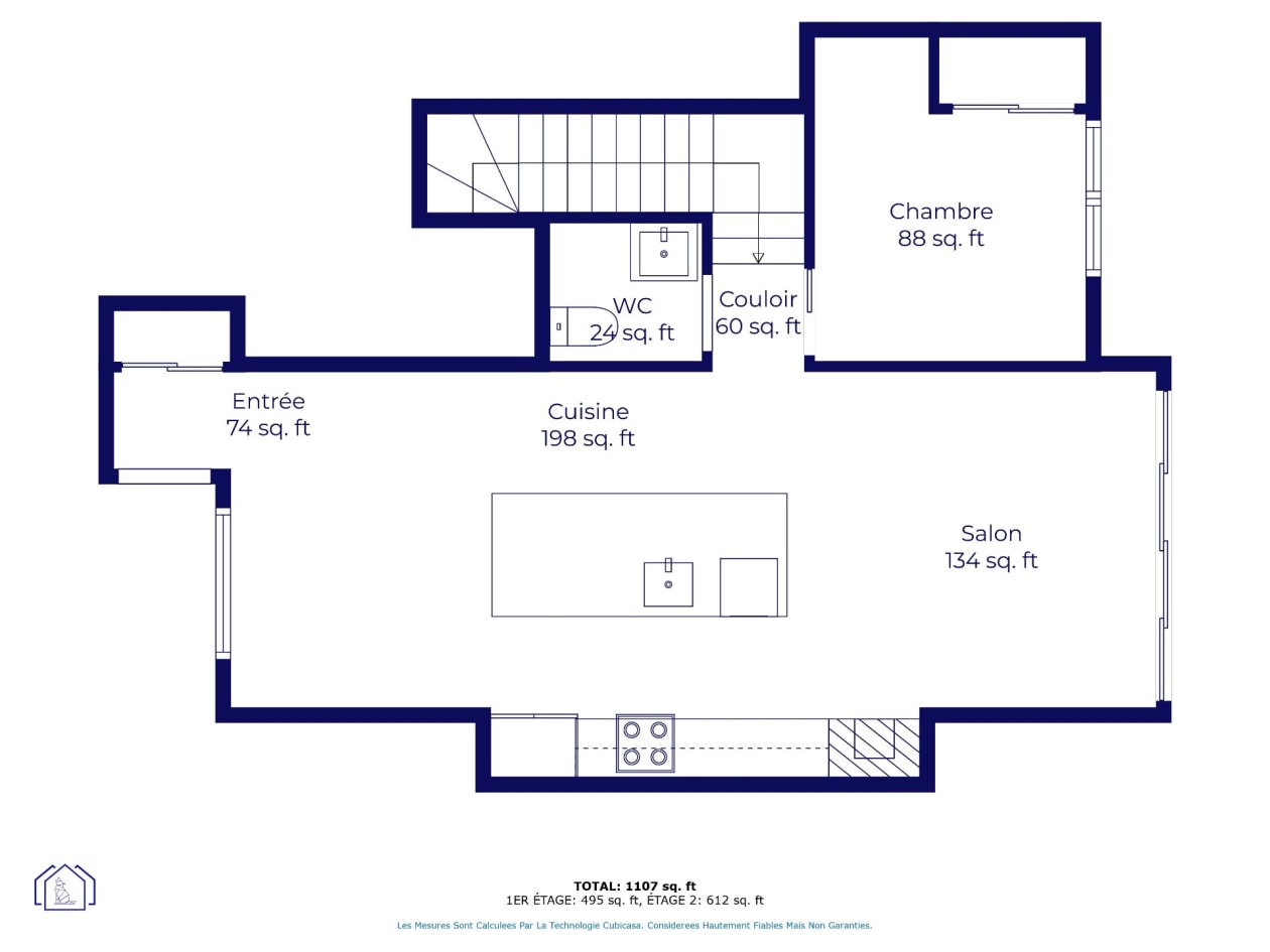 Plan — 281, Ch. des Diligences, 102, Bromont, J2L0R2, Bromont