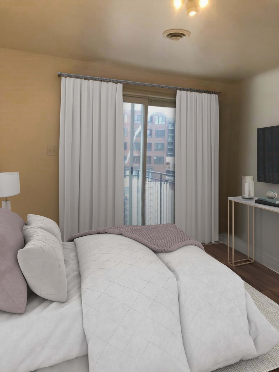 Chambre à coucher — 1824, Rue Notre-Dame O., 202, Montréal (Le Sud-Ouest), H3J1M5, Montréal (Le Sud-Ouest)