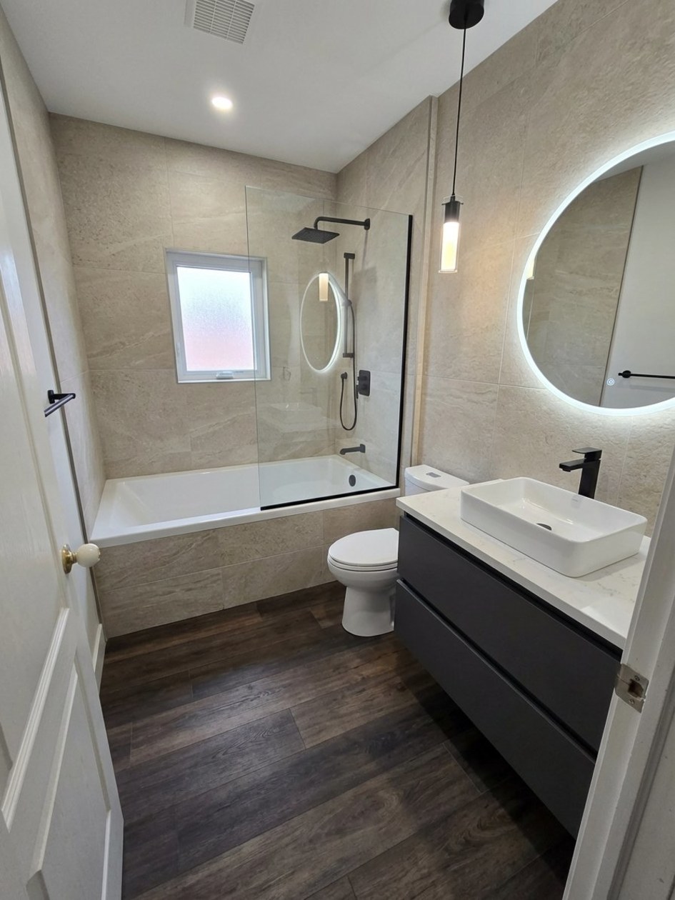 Salle de bains — 11594, Av. Lamoureux, Montréal (Montréal-Nord), H1G5M5, Montréal (Montréal-Nord)