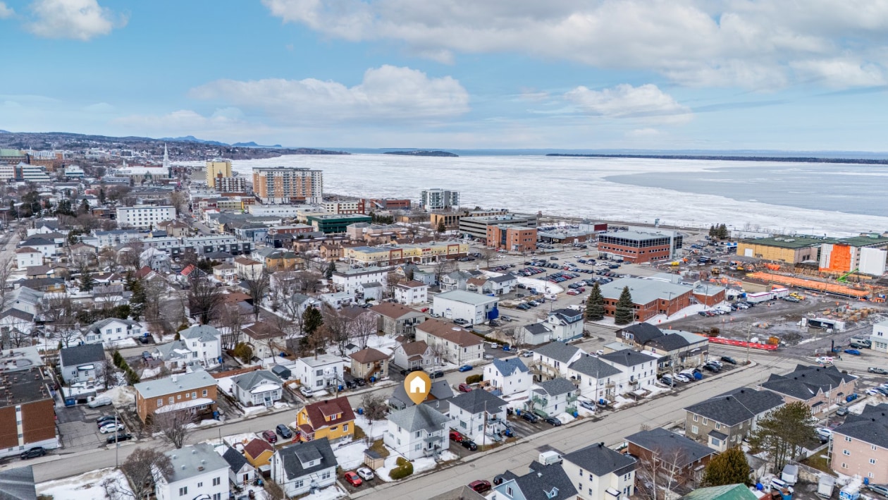 Photo aérienne — 173 - 175, Rue Blais, Rimouski, G5L2Z5, Rimouski