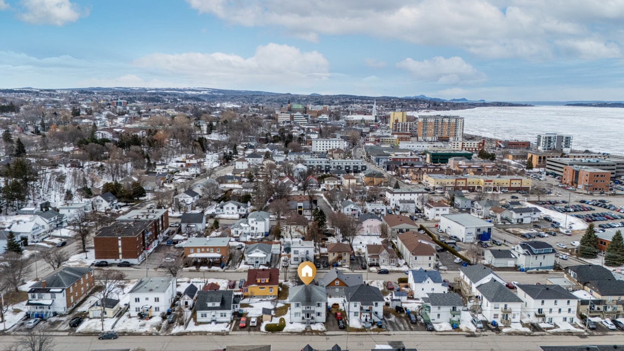 Photo aérienne — 173 - 175, Rue Blais, Rimouski, G5L2Z5, Rimouski