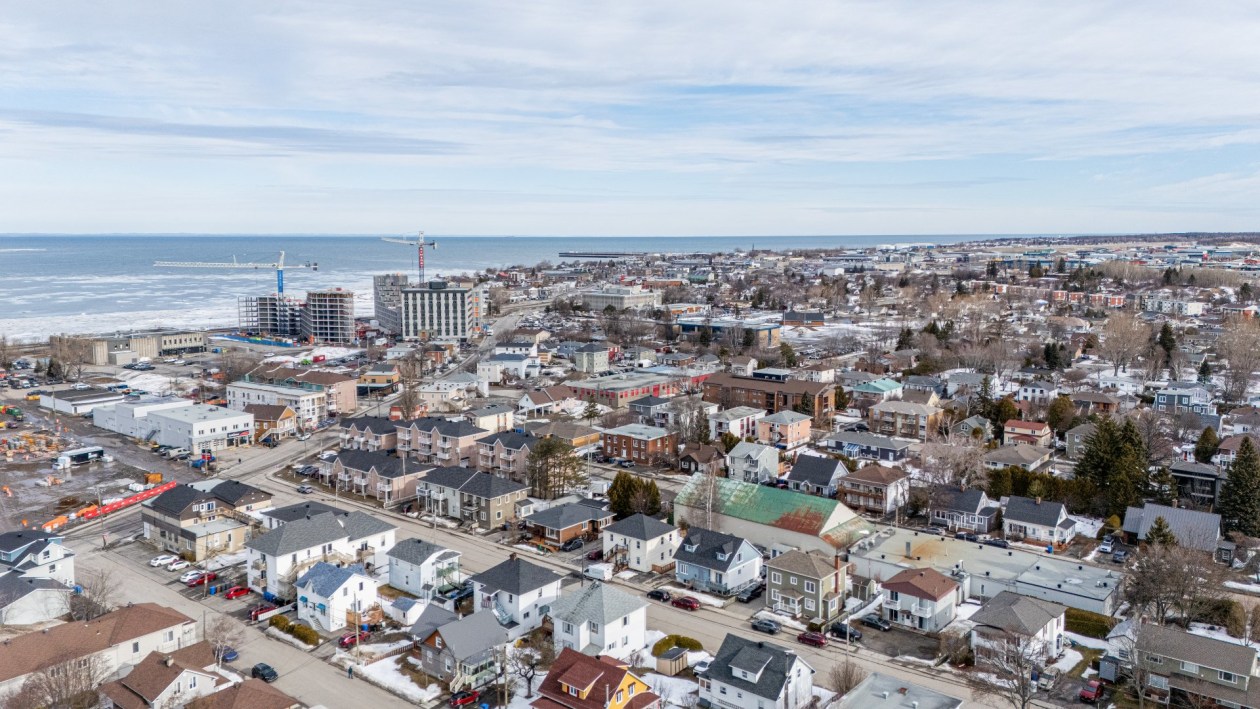 Photo aérienne — 173 - 175, Rue Blais, Rimouski, G5L2Z5, Rimouski