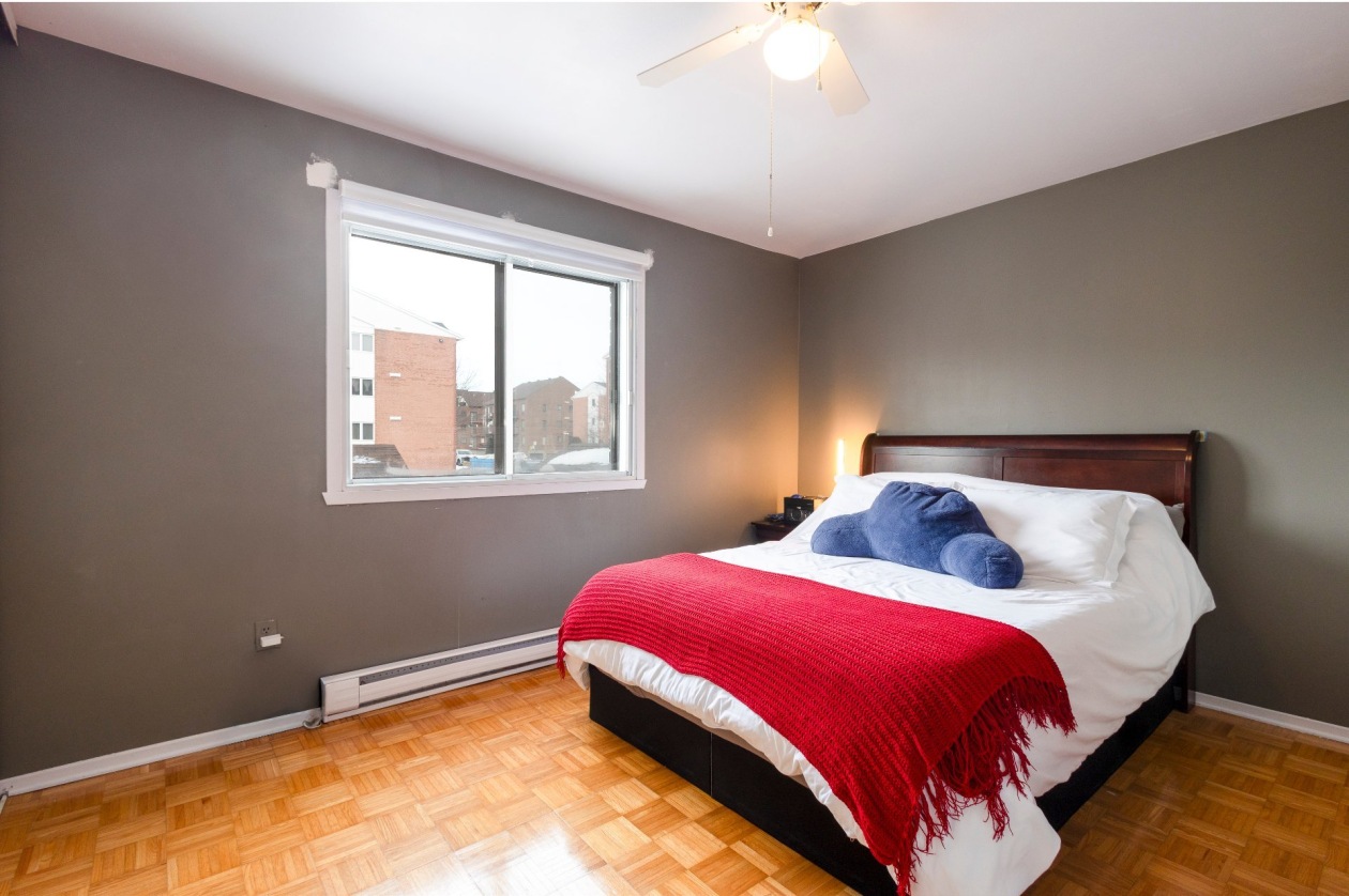 Chambre à coucher principale — 6080, Rue Lise-Charbonneau, 204, Longueuil (Saint-Hubert), J3Y8M9, Longueuil (Saint-Hubert)
