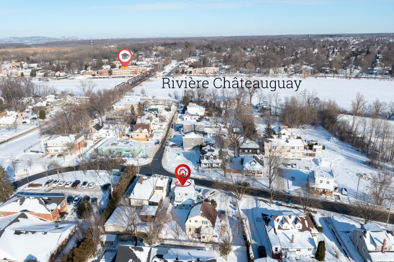 Photo aérienne — 279 - 285, Boul. D'Youville, Châteauguay, J6J4R9, Châteauguay