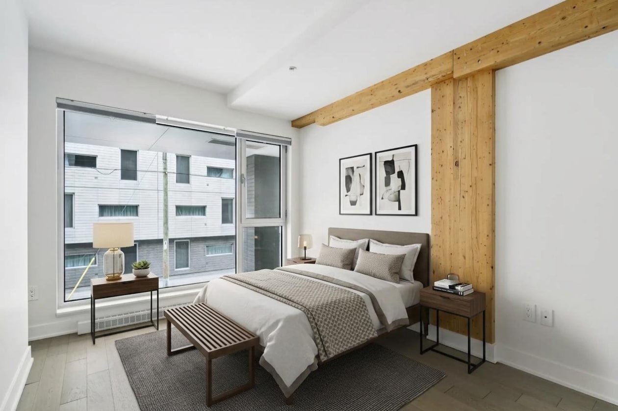 Chambre à coucher principale — 1214, Rue William, Montréal (Le Sud-Ouest), H3C0T5, Montréal (Le Sud-Ouest)