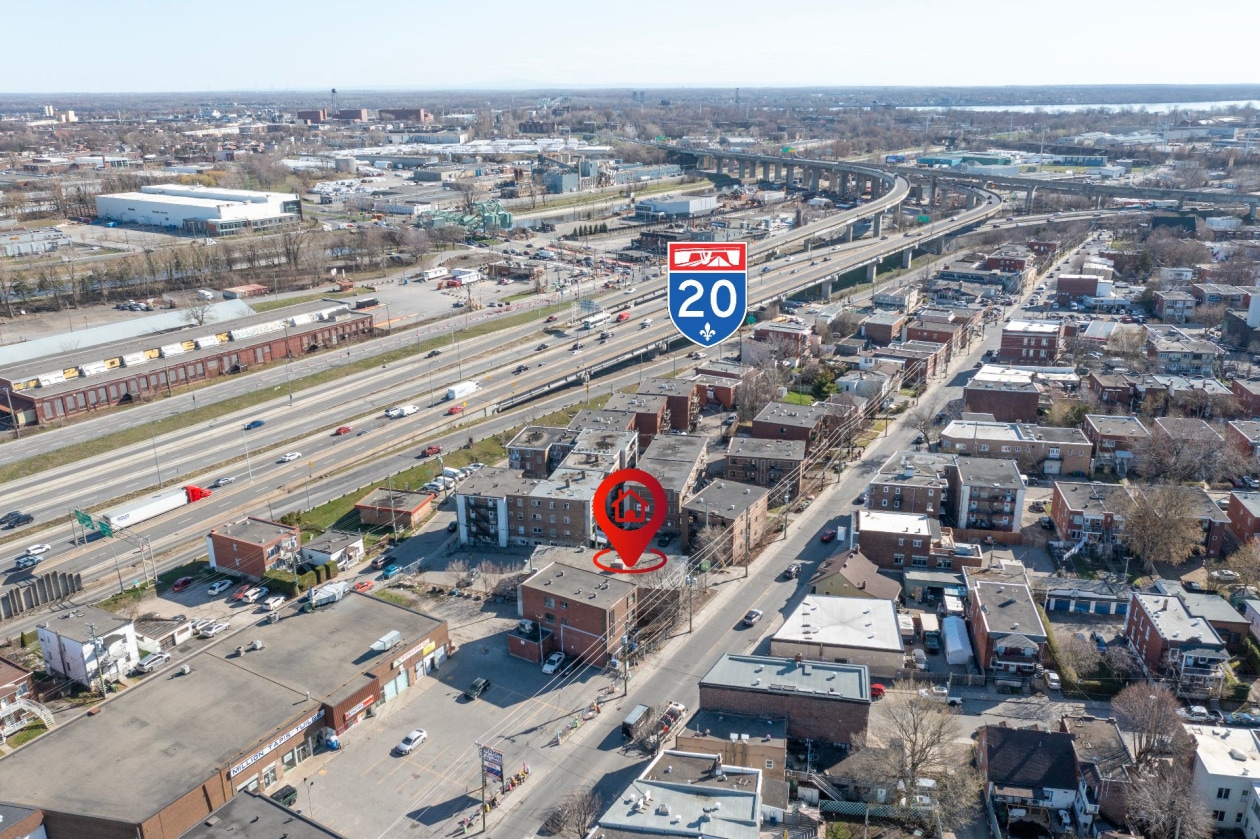Photo aérienne — 210, Rue St-Jacques, Montréal (Lachine), H8R1E2, Montréal (Lachine)