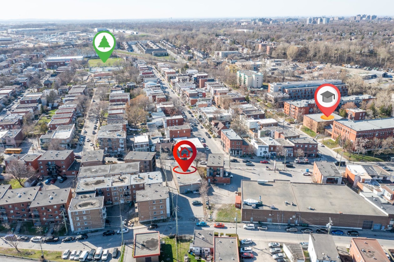 Photo aérienne — 210, Rue St-Jacques, Montréal (Lachine), H8R1E2, Montréal (Lachine)