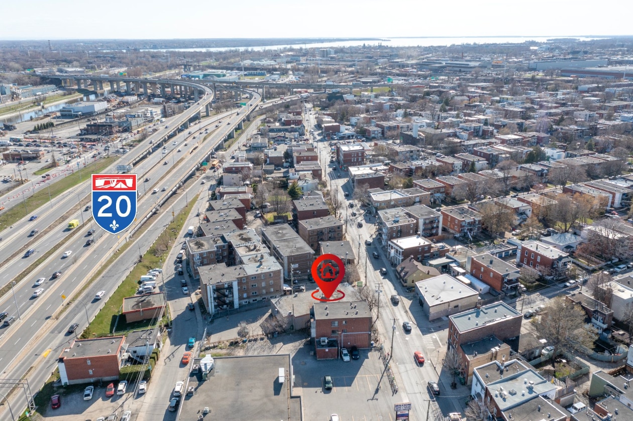 Photo aérienne — 210, Rue St-Jacques, Montréal (Lachine), H8R1E2, Montréal (Lachine)
