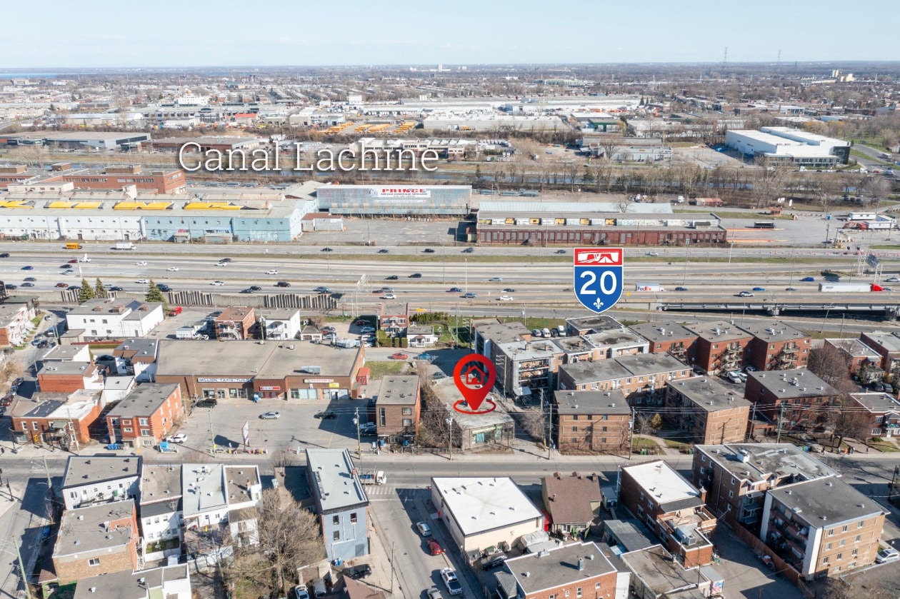 Photo aérienne — 210, Rue St-Jacques, Montréal (Lachine), H8R1E2, Montréal (Lachine)