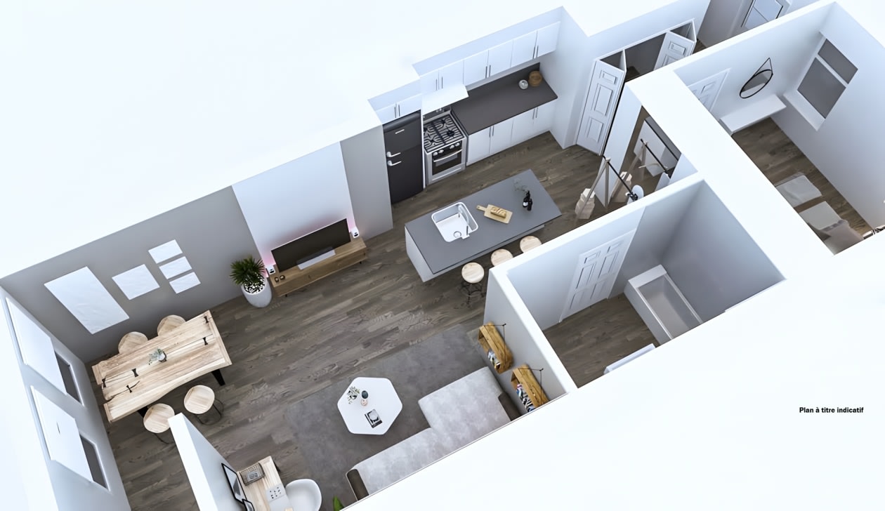 Vue d'ensemble — 42A Av Eugène-Lamontagne, A, Québec, G1L 2B2, Québec