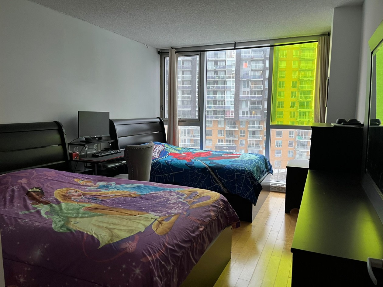 Chambre à coucher — 10550 Place De l'Acadie, 612, Montréal, H4N 0B3, Montréal