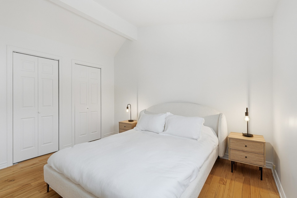 Chambre à coucher principale — 445, Rue du Baron, Saint-Sauveur, J0R1R4, Saint-Sauveur
