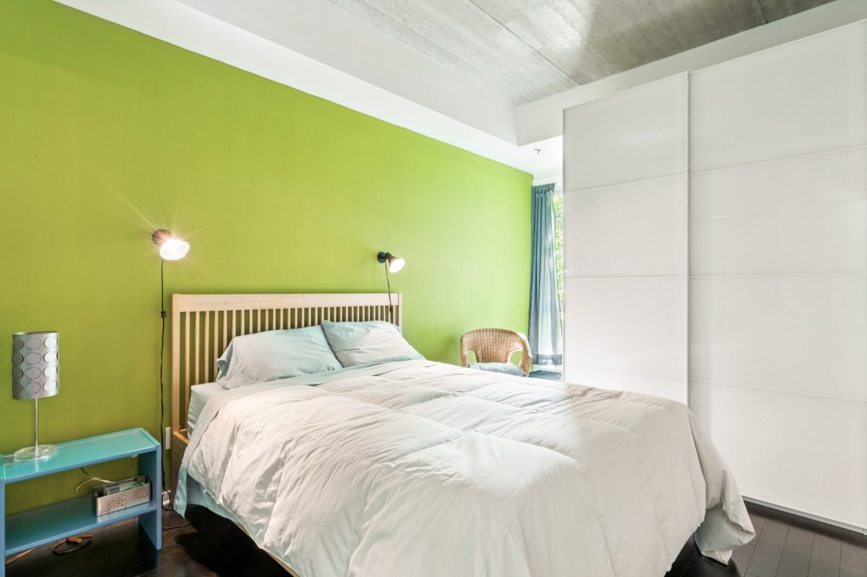 Chambre à coucher principale — 4725, Rue Messier, 204, Montréal (Le Plateau-Mont-Royal), H2H2J2, Montréal (Le Plateau-Mont-Royal)