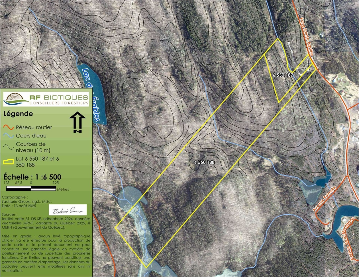 Terrain — Rg Ste-Agathe, Sainte-Béatrix, J0K1Y0, Sainte-Béatrix