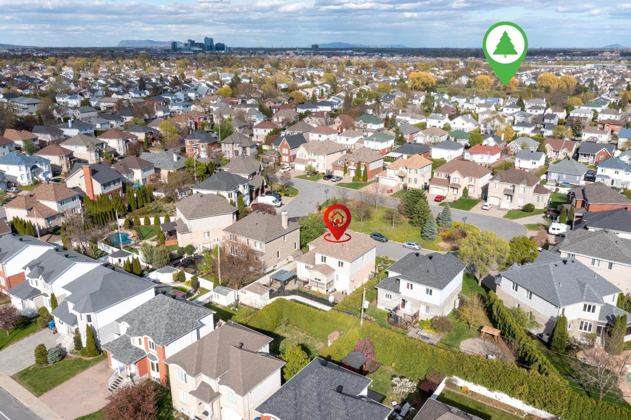 Photo aérienne — 8635, Rue Orsay, Brossard, J4Y3G4, Brossard